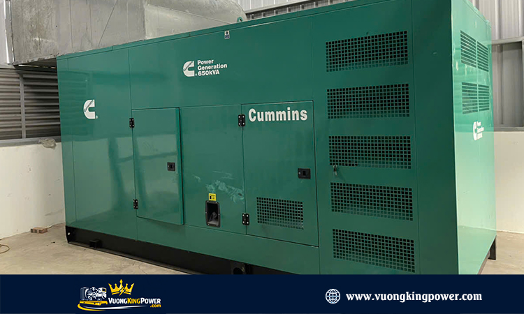 Bàn giao máy phát điện cummins 650Kva cho Nhà Máy Hoá Chất Tại Yên Bái
