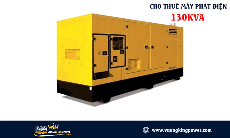Cho thuê máy phát điện 130kva