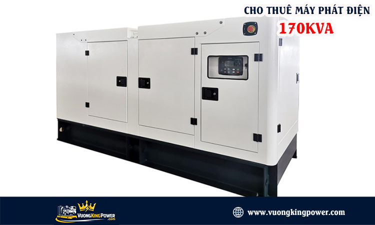 Cho thuê máy phát điện 170kva