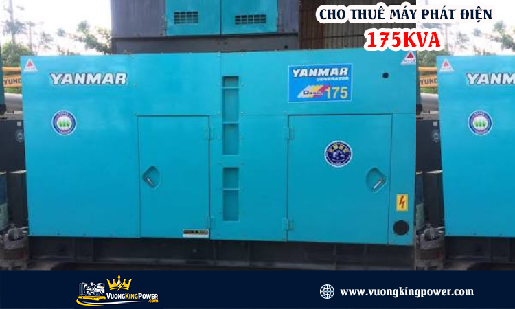 Cho thuê máy phát điện 175kva