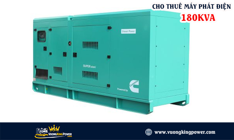 Cho thuê máy phát điện 180kva