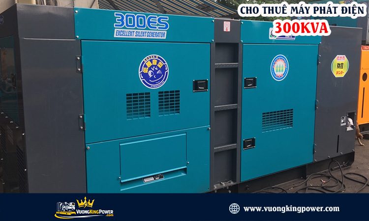Cho thuê máy phát điện 300kva