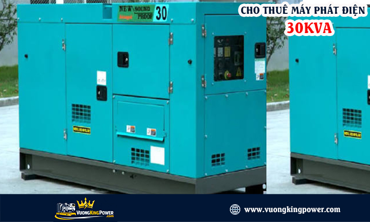 Cho thuê máy phát điện 30kva