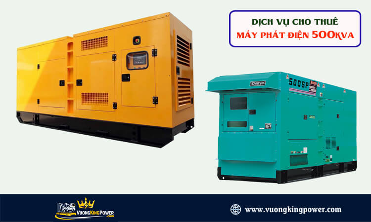 Cho thuê máy phát điện 500kva