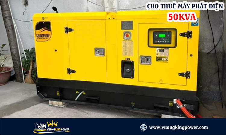 Cho thuê máy phát điện 50kva