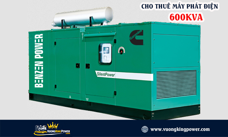 Cho thuê máy phát điện 600kva