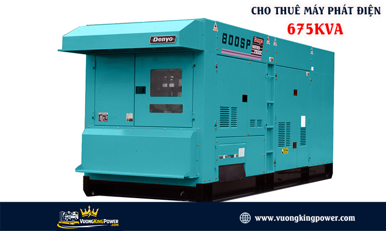 Cho thuê máy phát điện 675kva