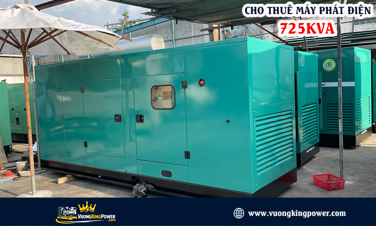 Cho thuê máy phát điện 725kva