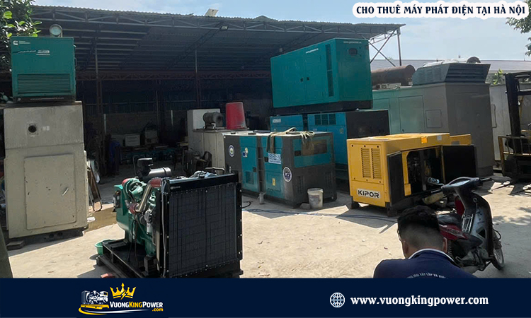 Cho thuê máy phát điện tại Hà Nội