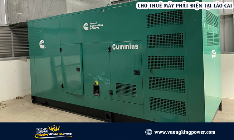 Cho thuê máy phát điện tại Lào Cai
