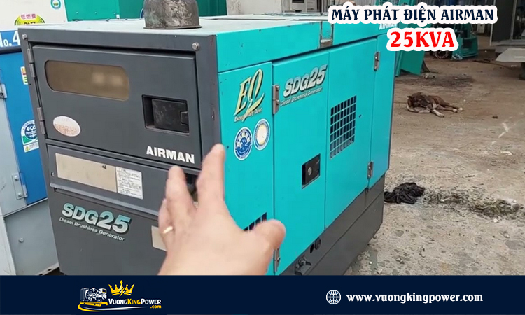 Máy phát điện airman 25kva