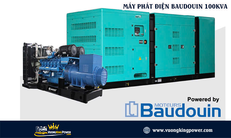 Máy phát điện Baudouin 100kva