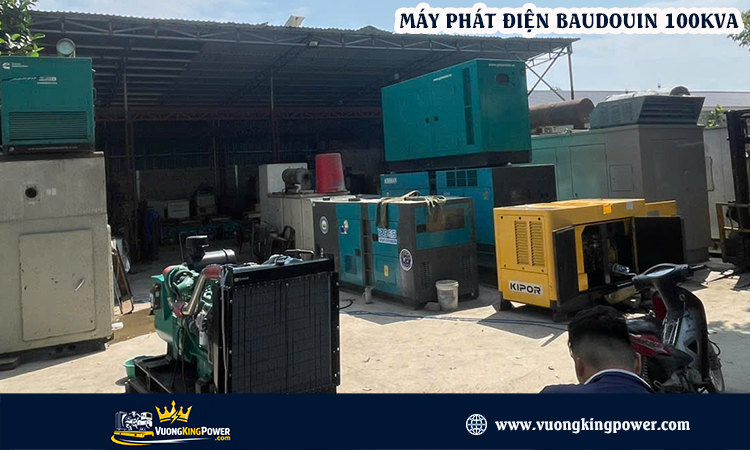 Máy phát điện Baudouin 100kva