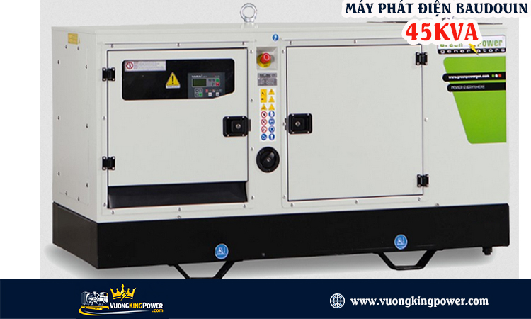 Máy phát điện Baudouin 45kva