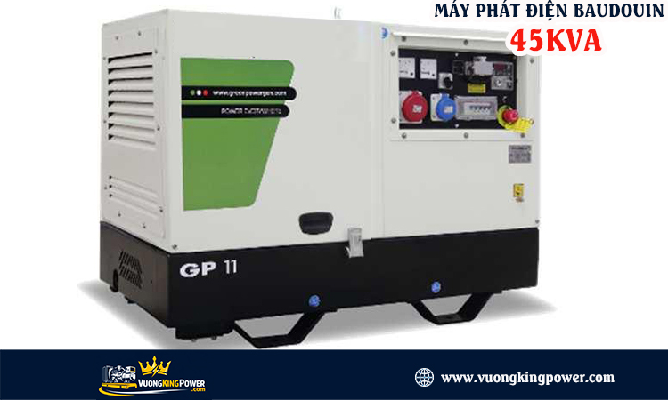 Máy phát điện Baudouin 45kva