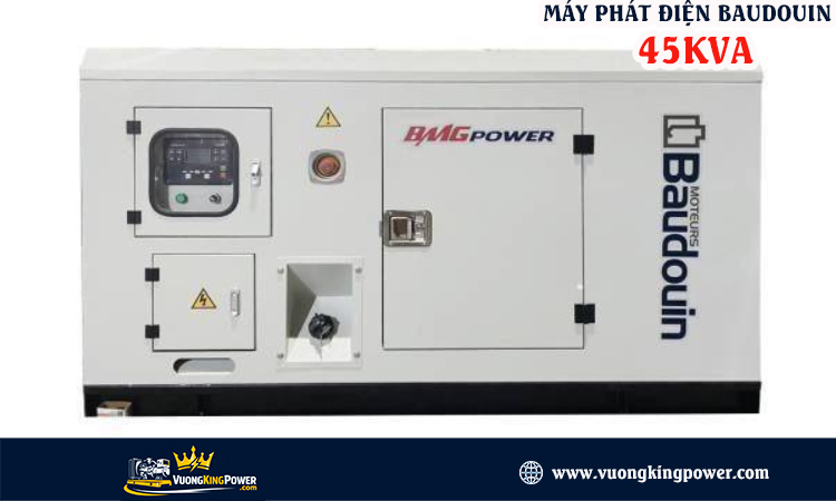 Máy phát điện Baudouin 45kva