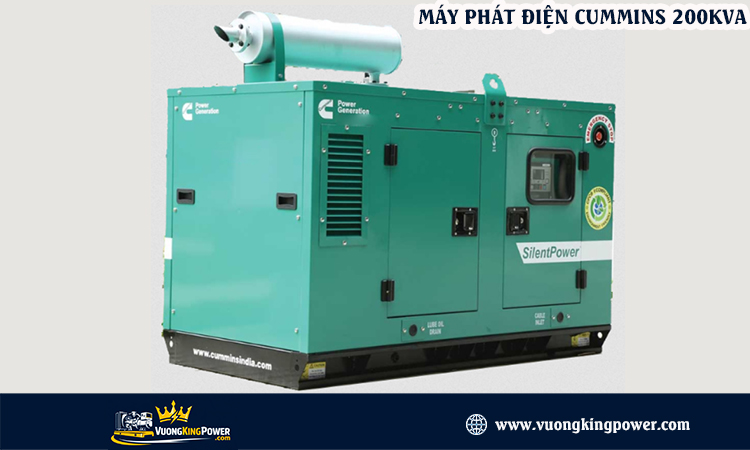 Máy phát điện Cummins 200kva