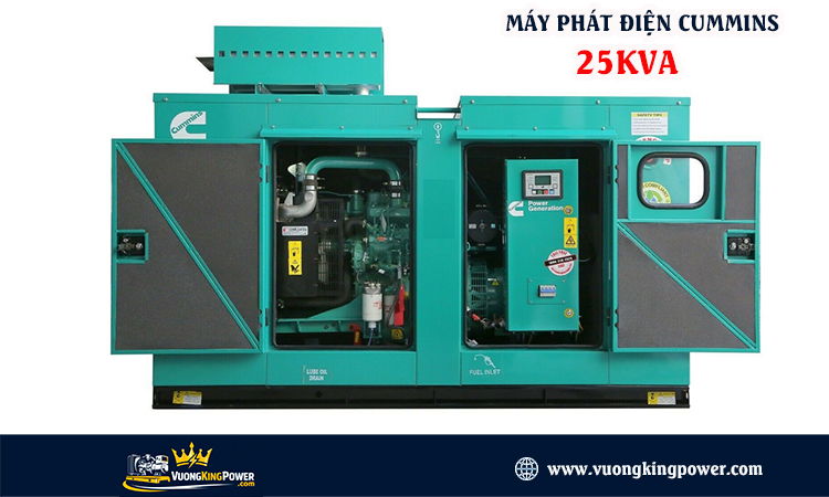 Máy phát điện cummins 25kva