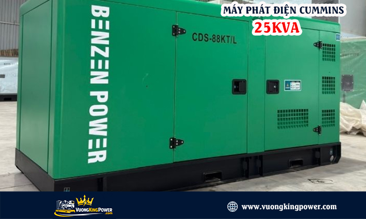 Máy phát điện cummins 25kva