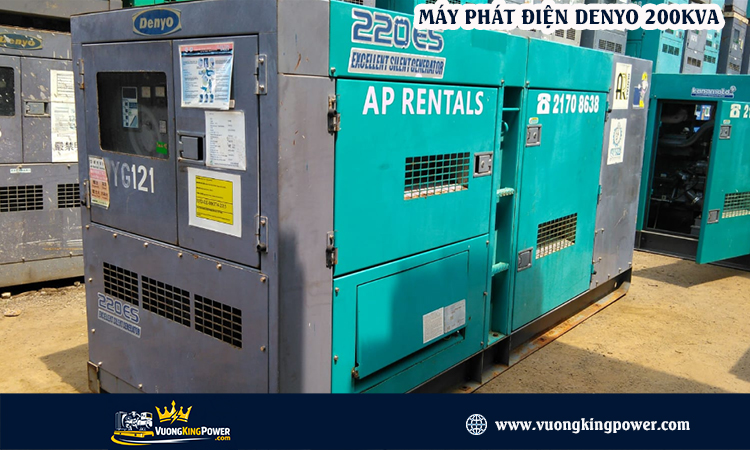 Máy phát điện Denyo 200kva