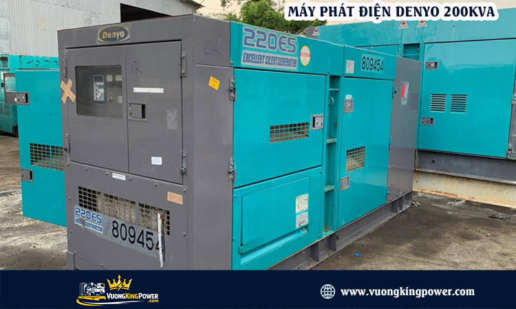 Máy phát điện Denyo 200kva