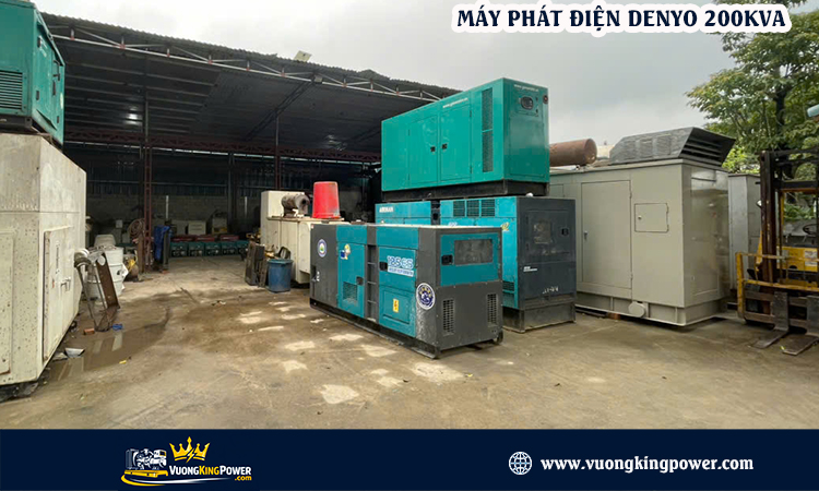Máy phát điện Denyo 200kva