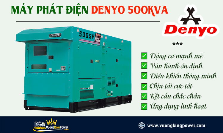 Máy phát điện Denyo 500kva