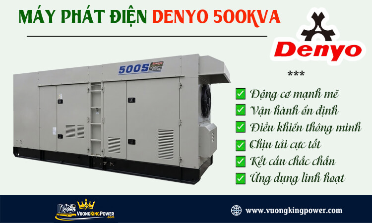 Máy phát điện Denyo 500kva