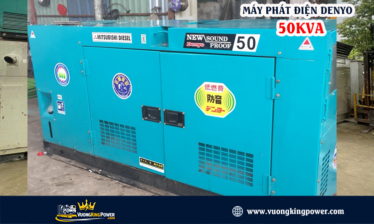 Máy phát điện Denyo 50kva