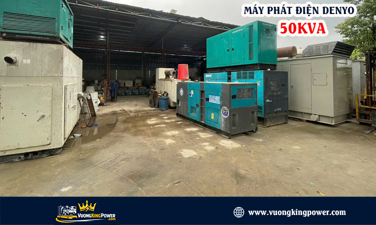 Máy phát điện Denyo 50kva