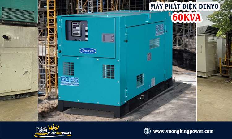 Máy phát điện denyo 60kva