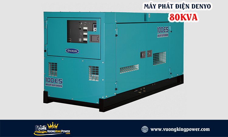 Máy phát điện Denyo 80kva
