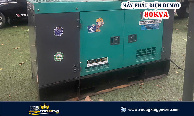 Máy phát điện Denyo 80kva