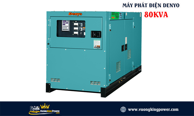 Máy phát điện Denyo 80kva