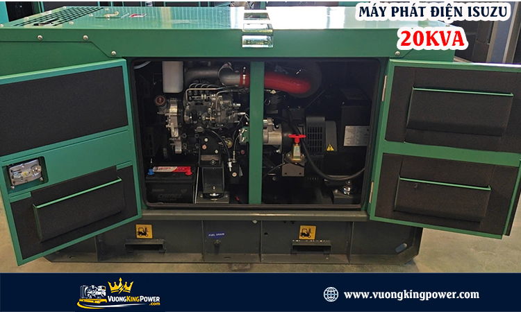 Máy phát điện isuzu 20kva