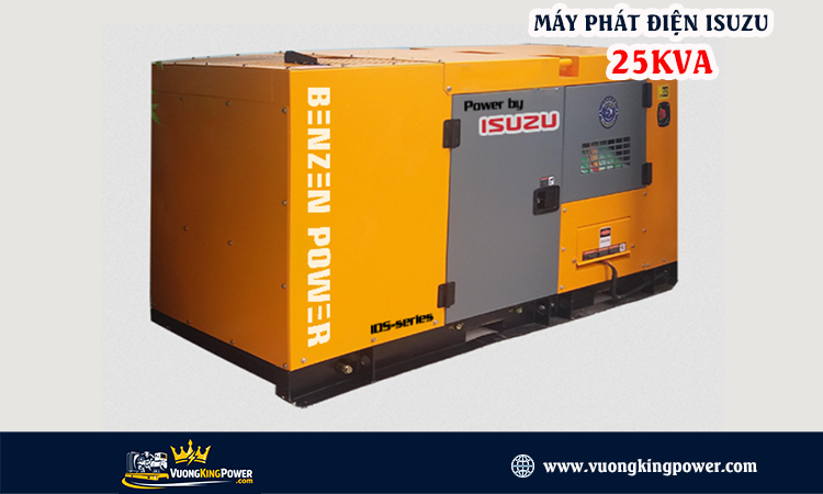 Máy phát điện isuzu 25kva