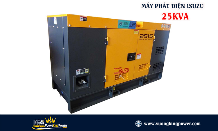 Máy phát điện isuzu 25kva