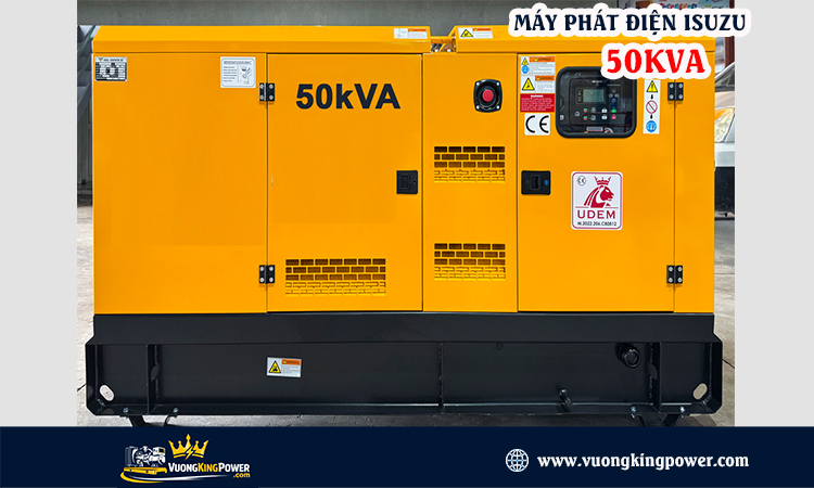Máy phát điện isuzu 50kva