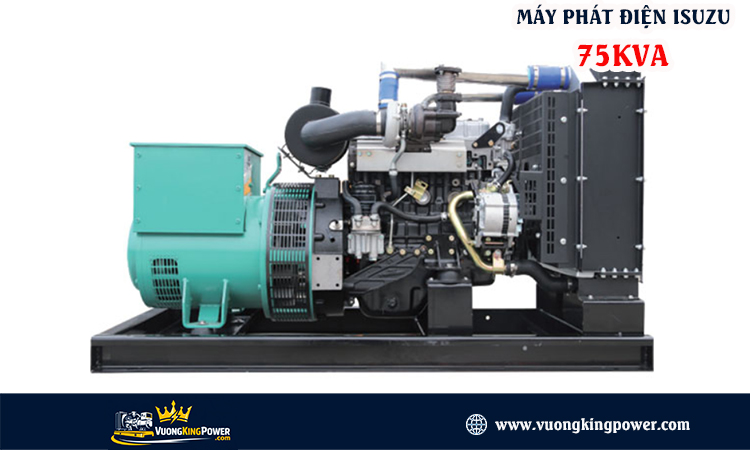 Máy phát điện isuzu 75kva