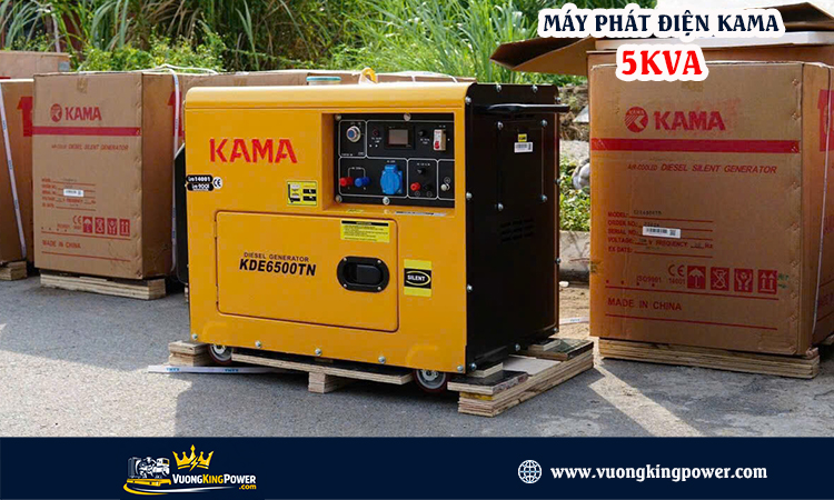 Máy phát điện Kama 5kva