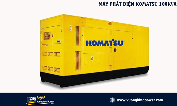 Máy phát điện komatsu 100kva