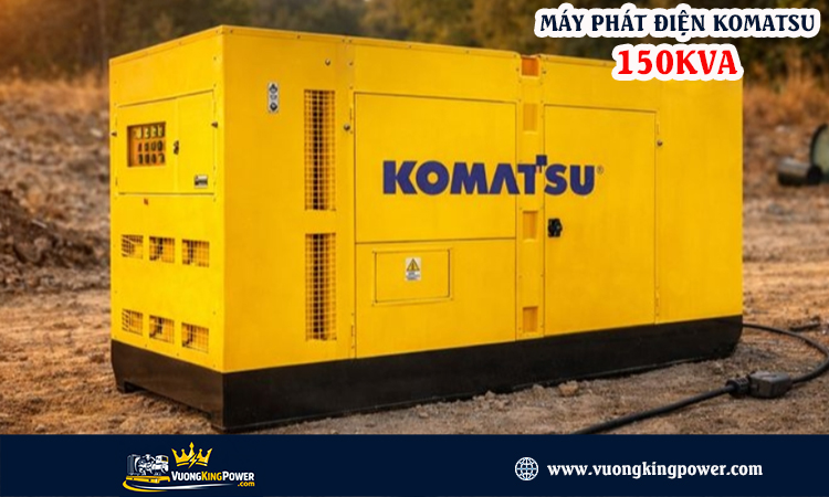Máy phát điện komatsu 150kva