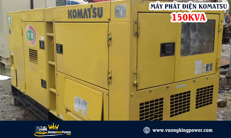 Máy phát điện komatsu 150kva