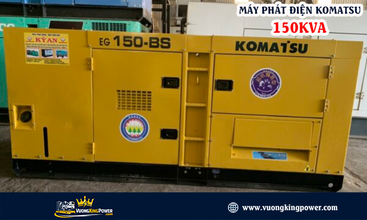 Máy phát điện komatsu 150kva