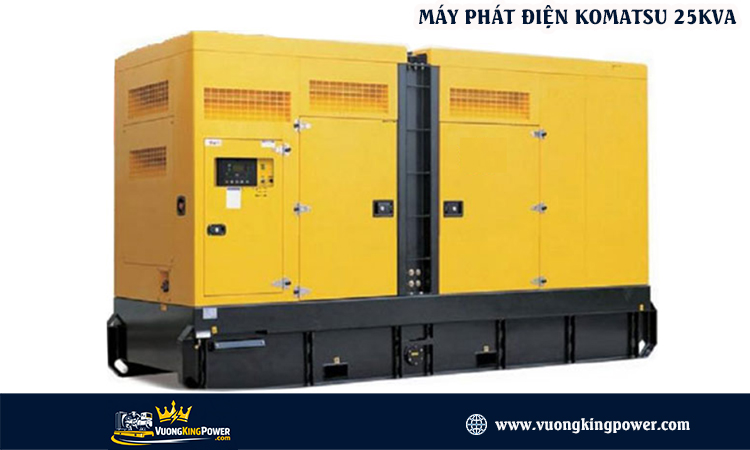 Máy phát điện Komatsu 25kva