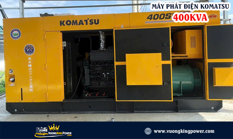Máy phát điện komatsu 400kva