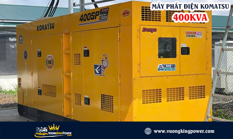 Máy phát điện komatsu 400kva