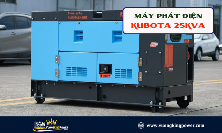 Máy phát điện Kubota 25kva