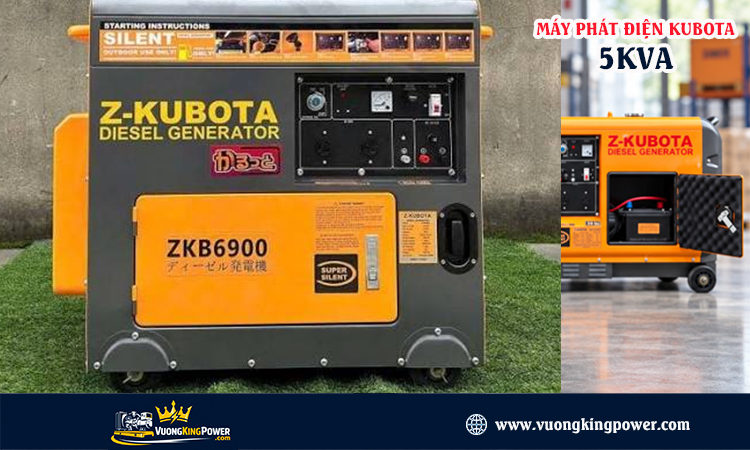 Máy phát điện Kubota 5kva