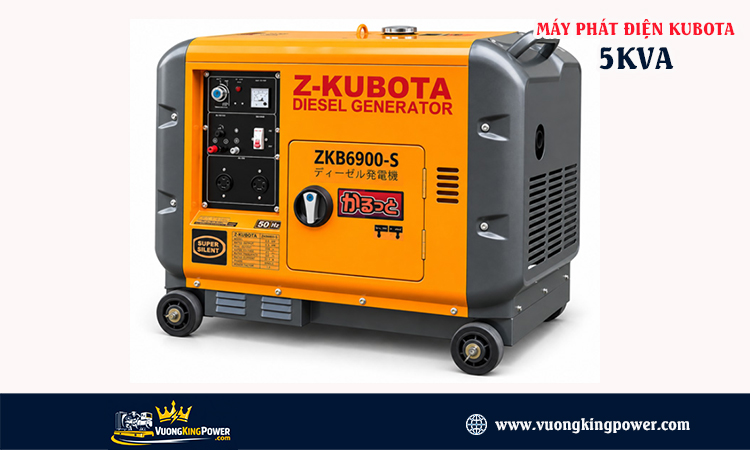 Máy phát điện Kubota 5kva